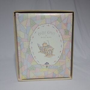 VTG Baby Days By‎ Betsey Clark Pastel Baby Book 1975 Hallmark W/ Box